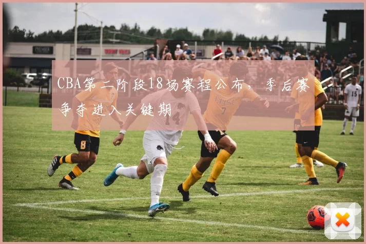 CBA第二阶段18场赛程公布，季后赛争夺进入关键期